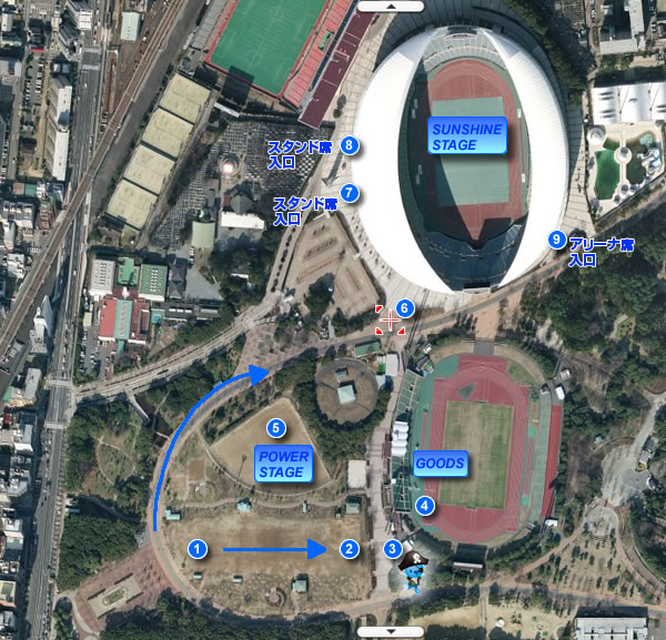 �����X�^�W�A����󂩂�̎ʐ^